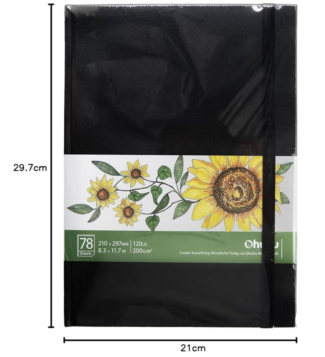 Carnet A4 200g spécial feutre à alcool